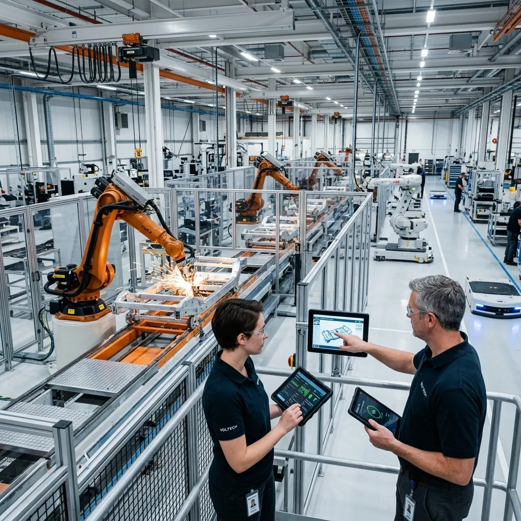 Engineering robotics and industrial automation laboratory at PESWS Bhopal centre